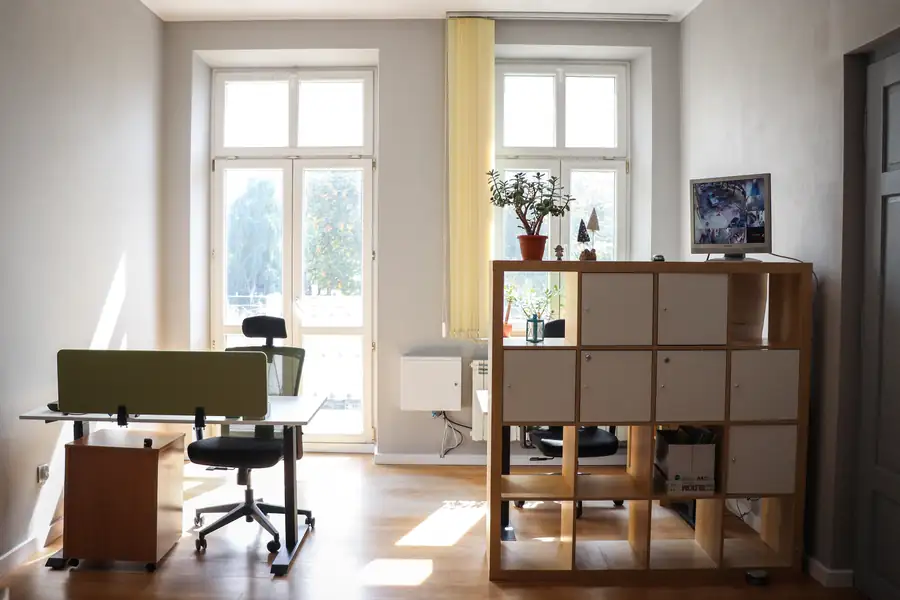 Recepcja biura rachunkowego HMG – Plac Wolności 13, Rzeszów